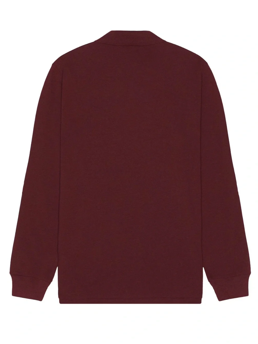Ralph Lauren Men's Burgundy Long-Sleeve Polo